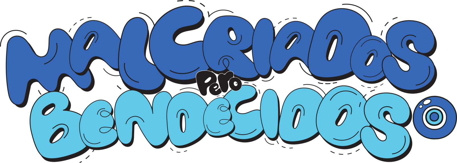 Logo de Malcriados pero Bendecidos